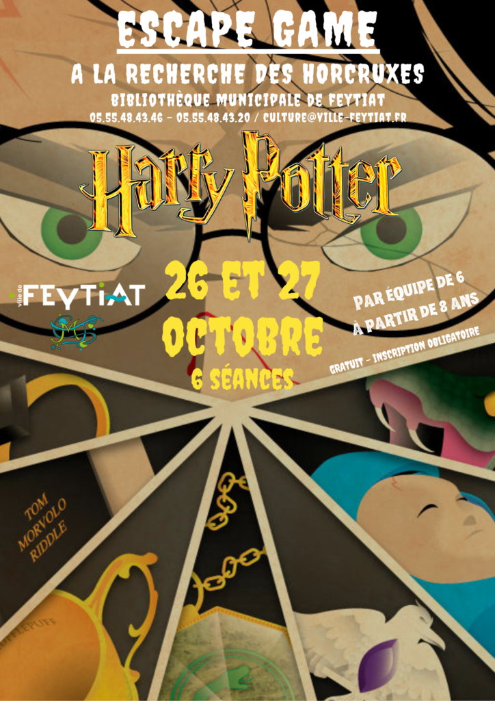 Affiche Escape Game Harry Potter