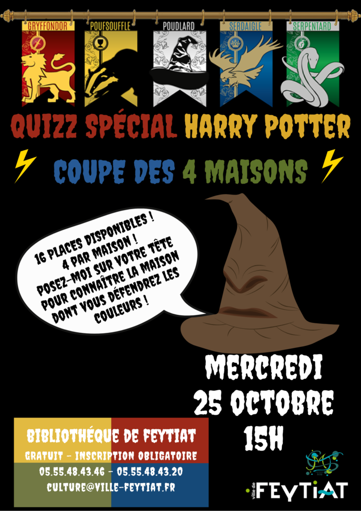 Affiche Quizz Harry Potter