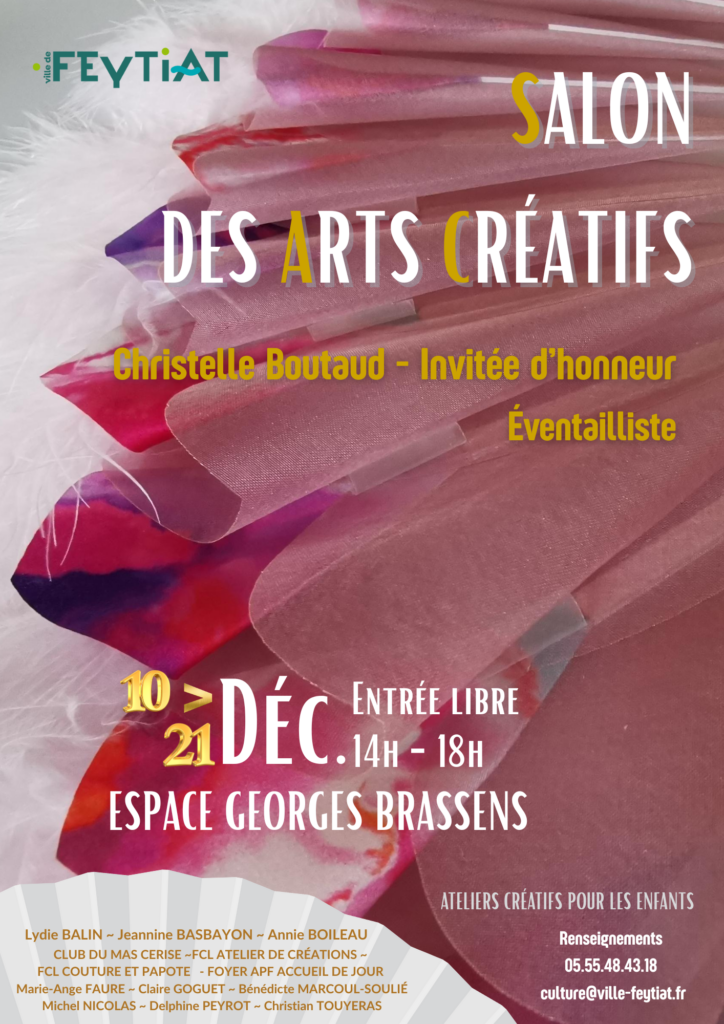 projet affiche salon des arts 2025