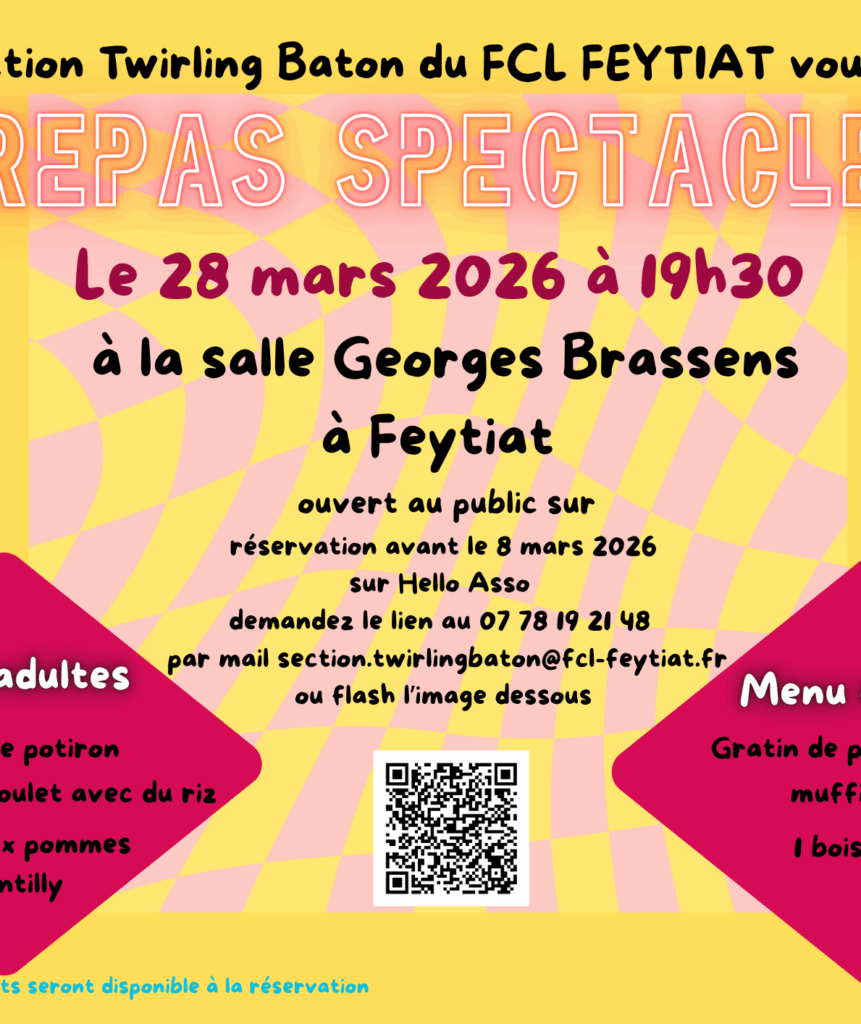 REPAS SPECTACLE