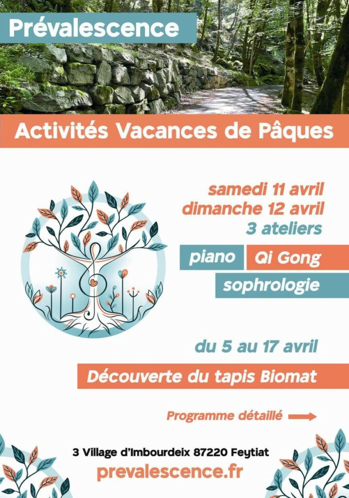 Flyer Prévalescence vacances de Pâques 2026