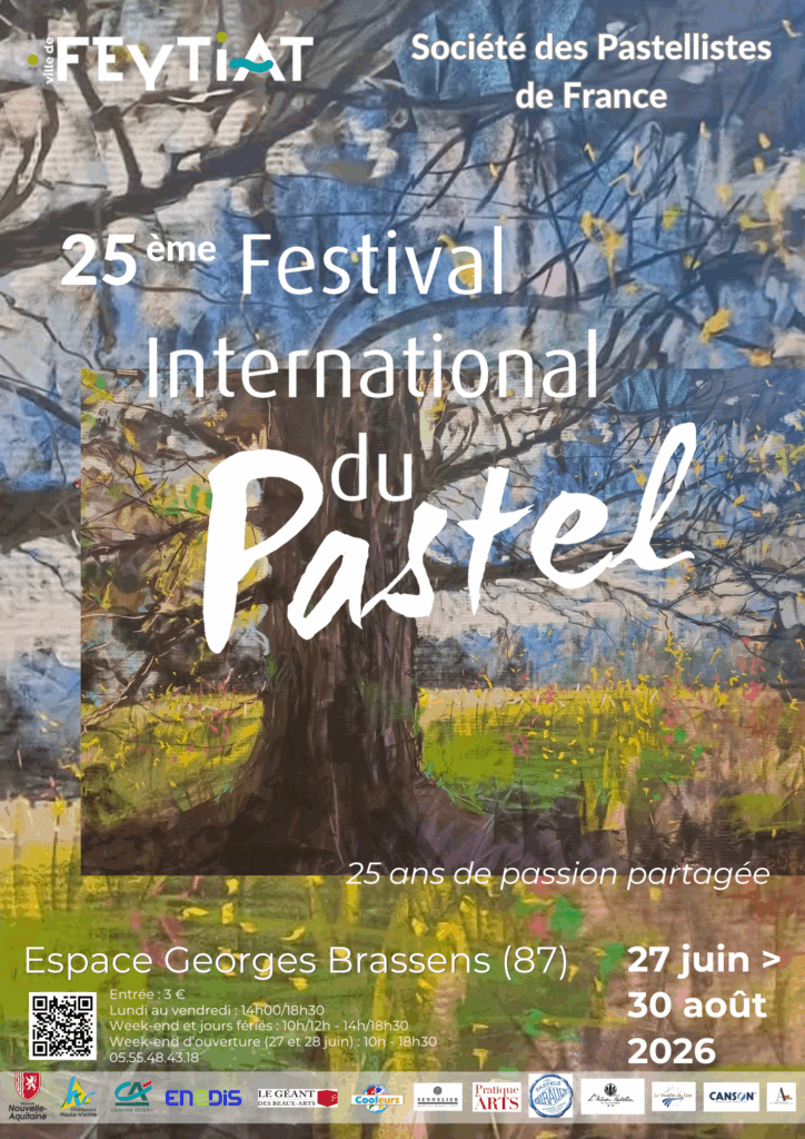 Affiche A3 pastel portrait