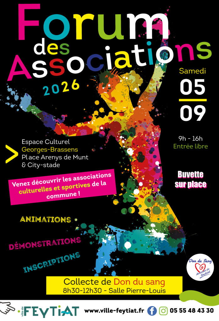 Affiche forum des associations 2026