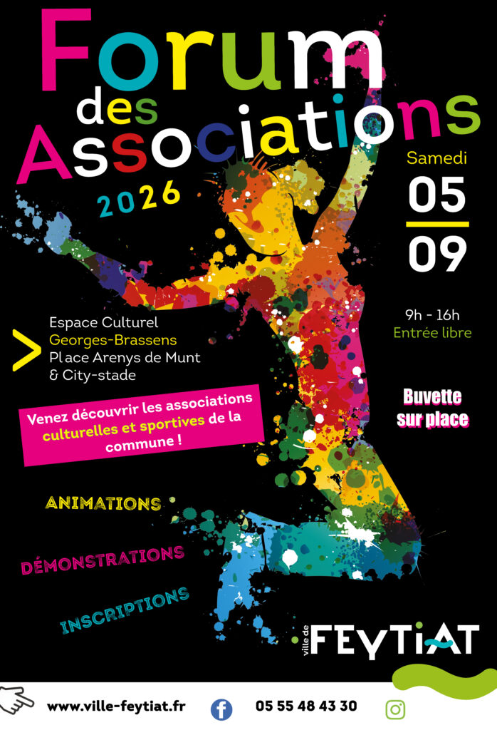 Affiche forum des associations 2026