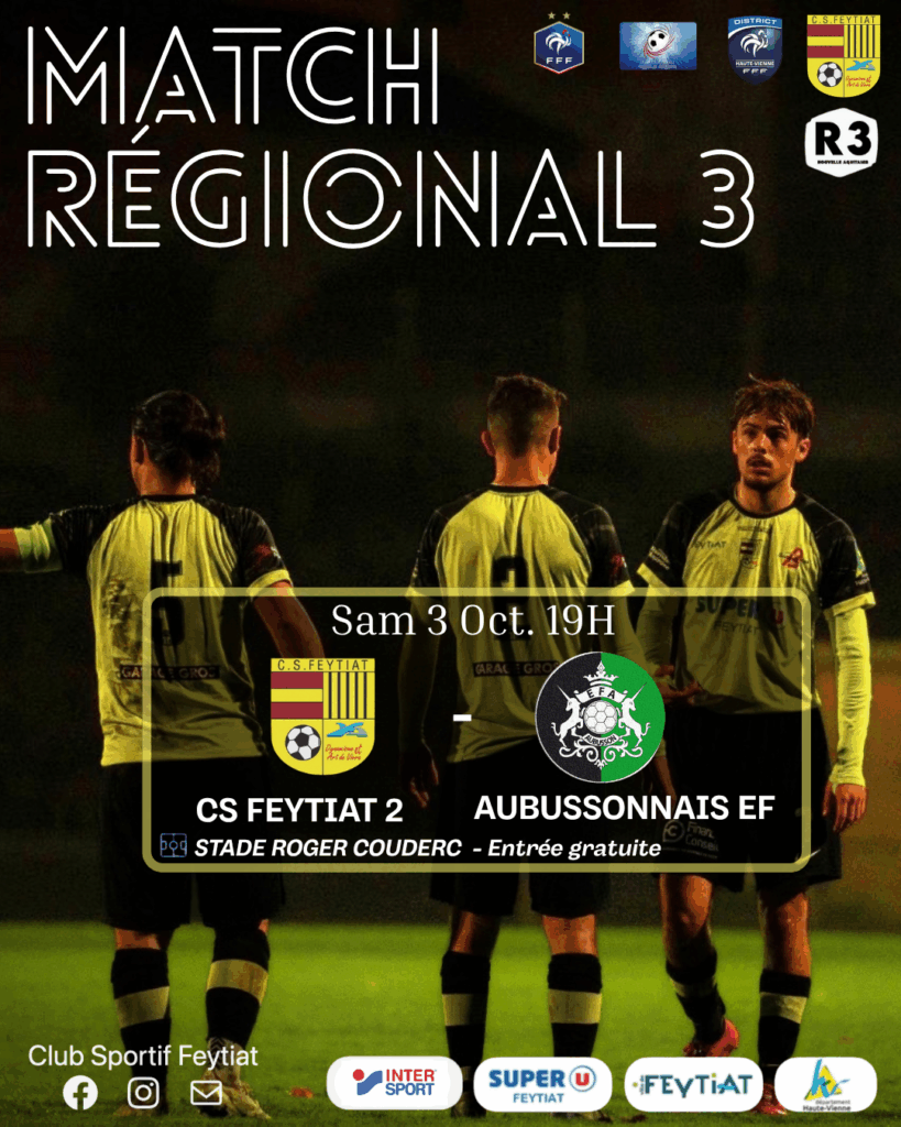 CS FEYTIAT 1 x SO CHATELLERAULT (1)
