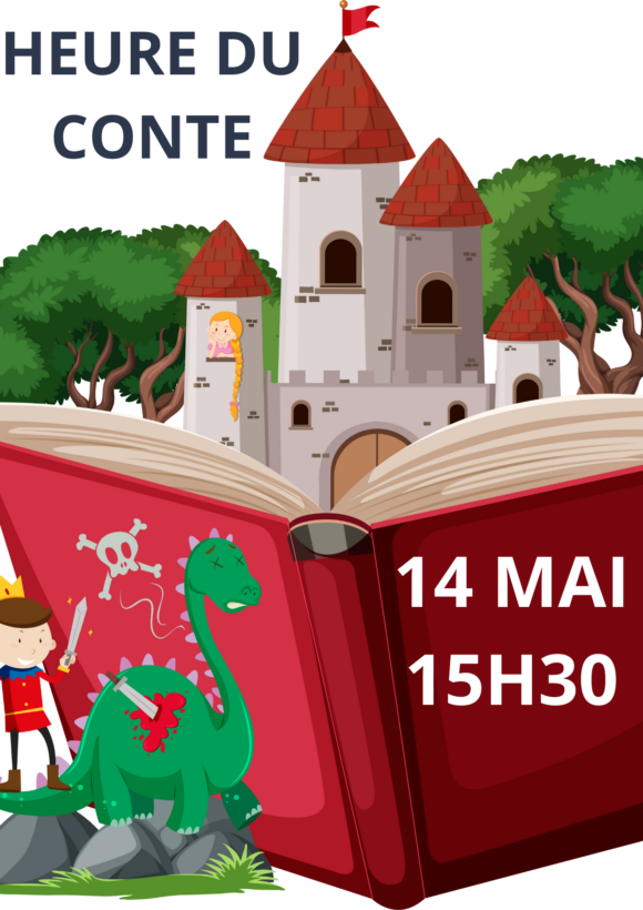 HEURE DU CONTE - Mercredi 14 Mai à 15h30